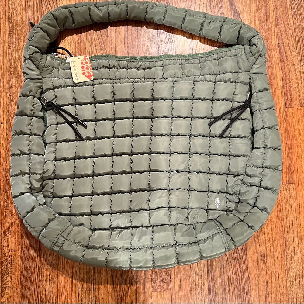 Free People Movement Olive Quilted Women's Big Bag